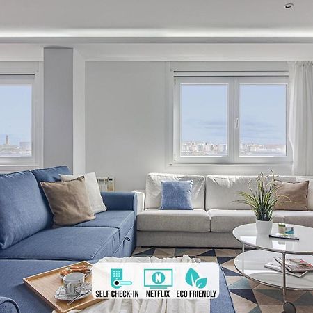 Riazor Ocean View Apartment La Coruña Esterno foto