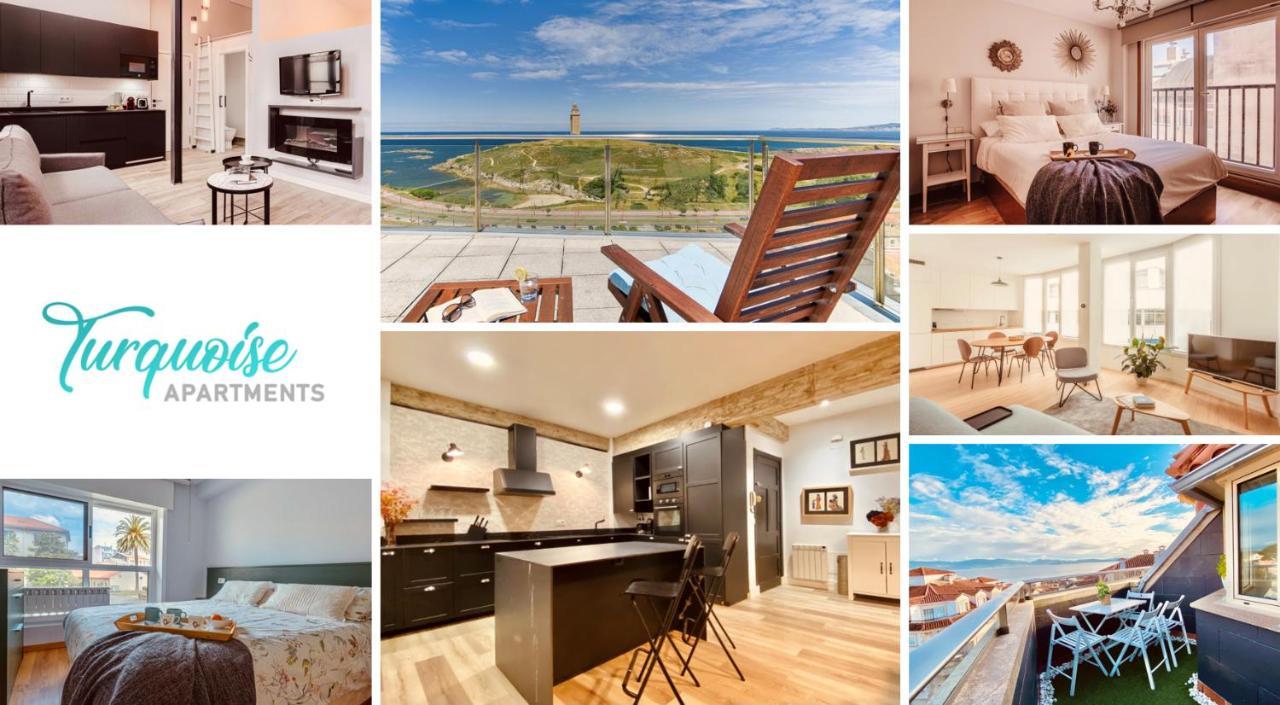 Riazor Ocean View Apartment La Coruña Esterno foto