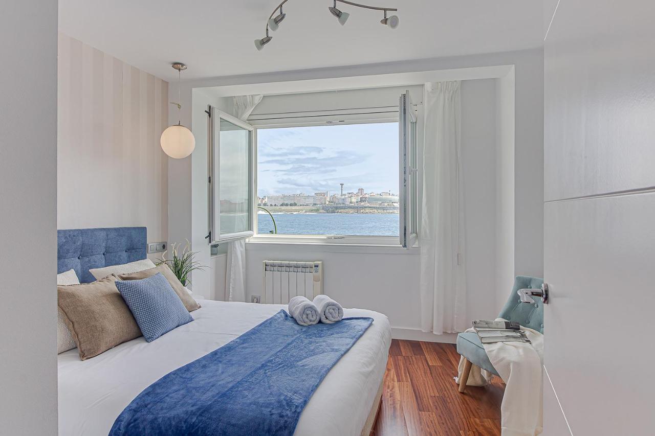 Riazor Ocean View Apartment La Coruña Esterno foto